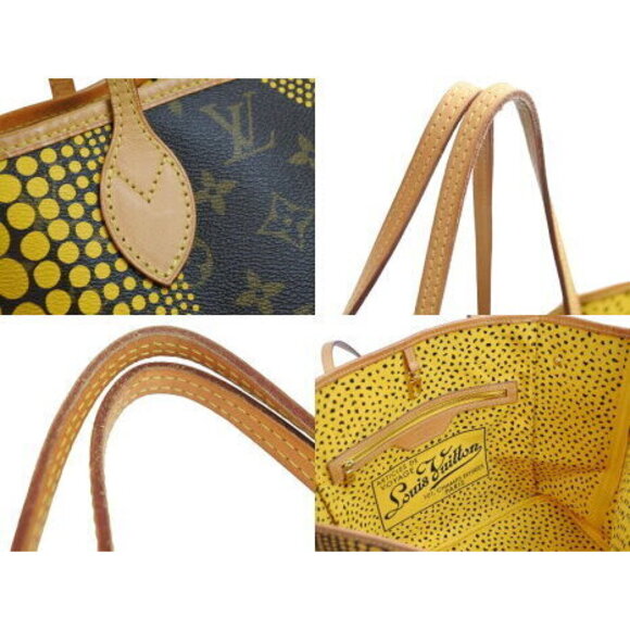 Louis Vuitton tote bag Monogram Neverfull Yellow